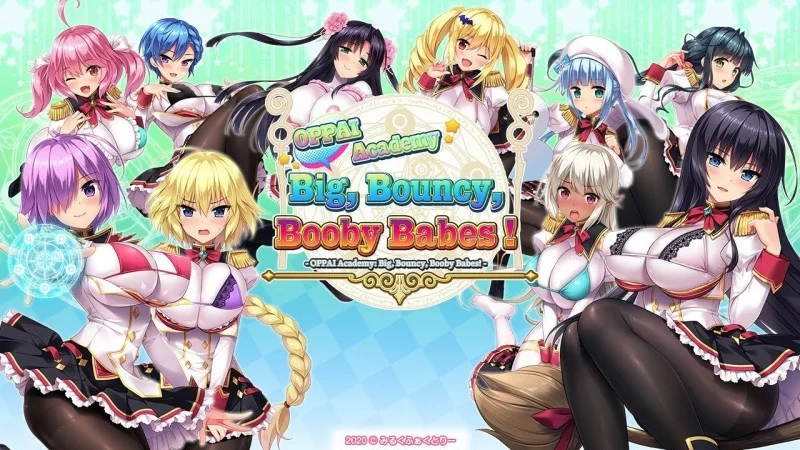 OPPAI Academy Big, Bouncy, Booby Babes! [ NSFW / Steam / Game Trailer]